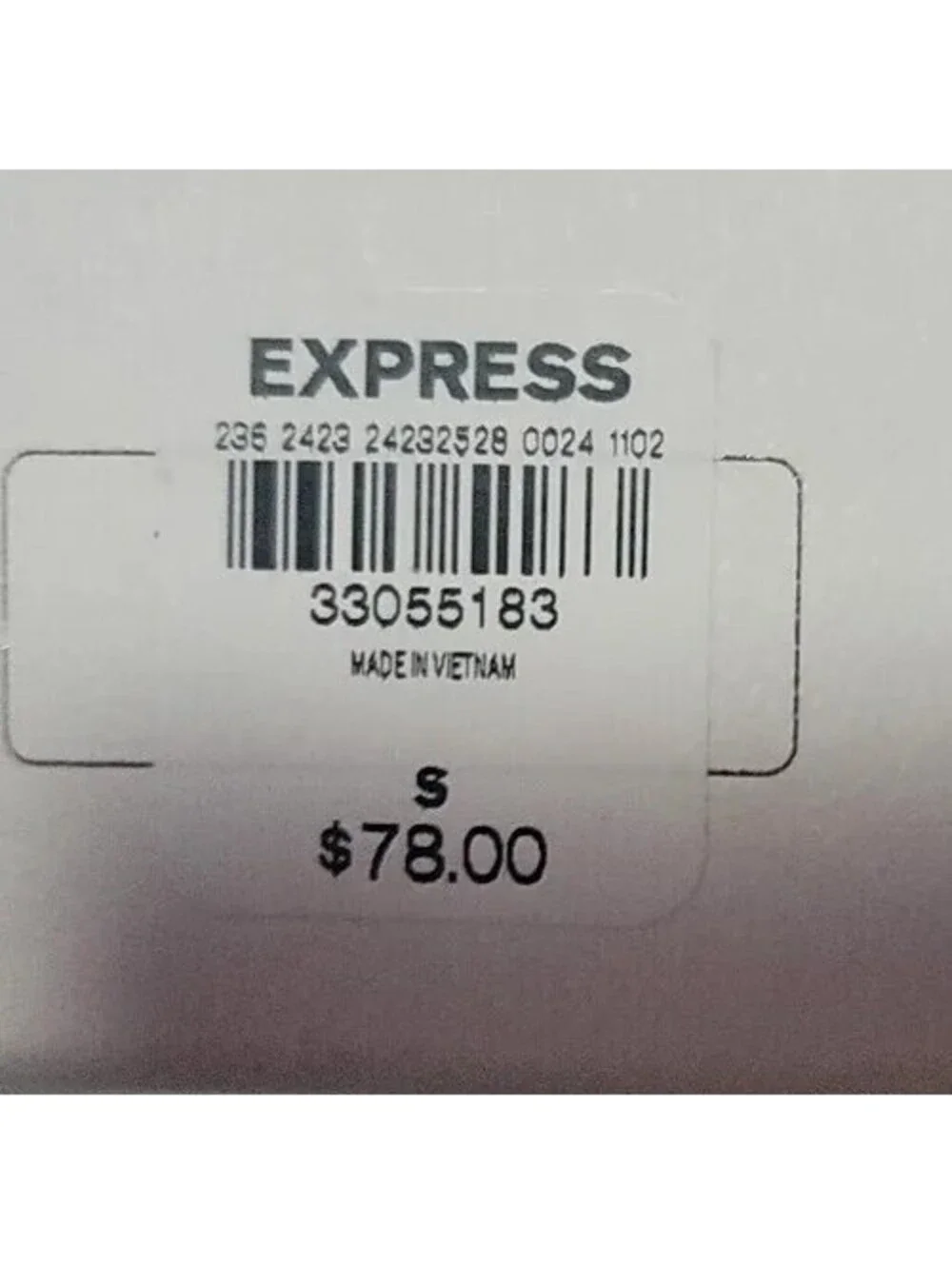 EXPRESS FIVE (5) PAIR OF BOXER BRIEFS SMALL 28-30 BLACK, WHITE, GRAY MSRP $78